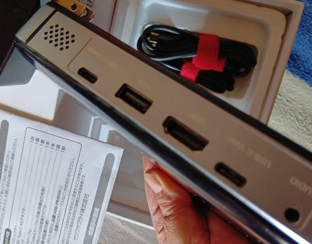 サンワサプライ 400-PRJ024 プロジェクター 新品 400ANSI