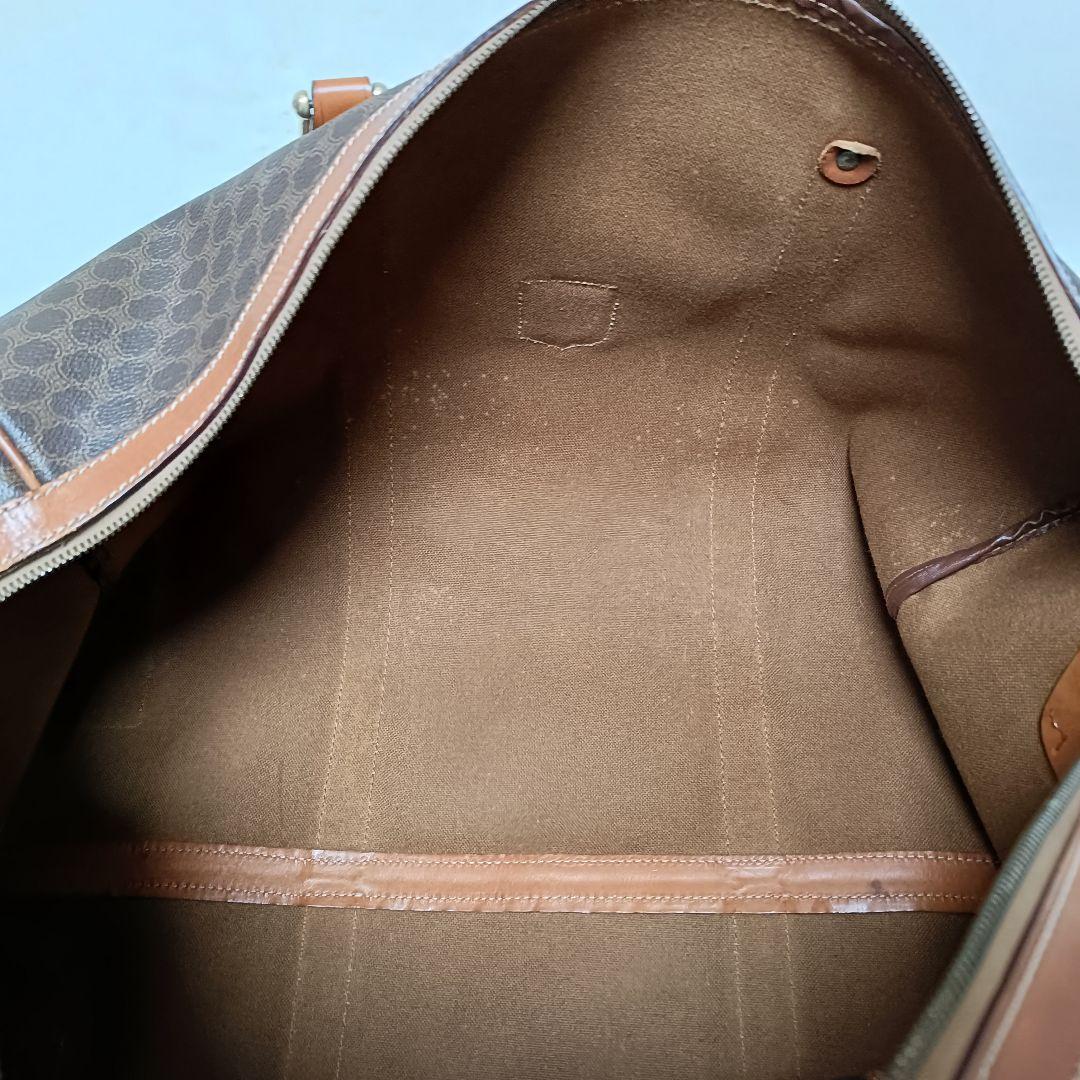 セリーヌ トリオンフ マカダム柄 ボストンバッグ 大容量 トラベルバッグ