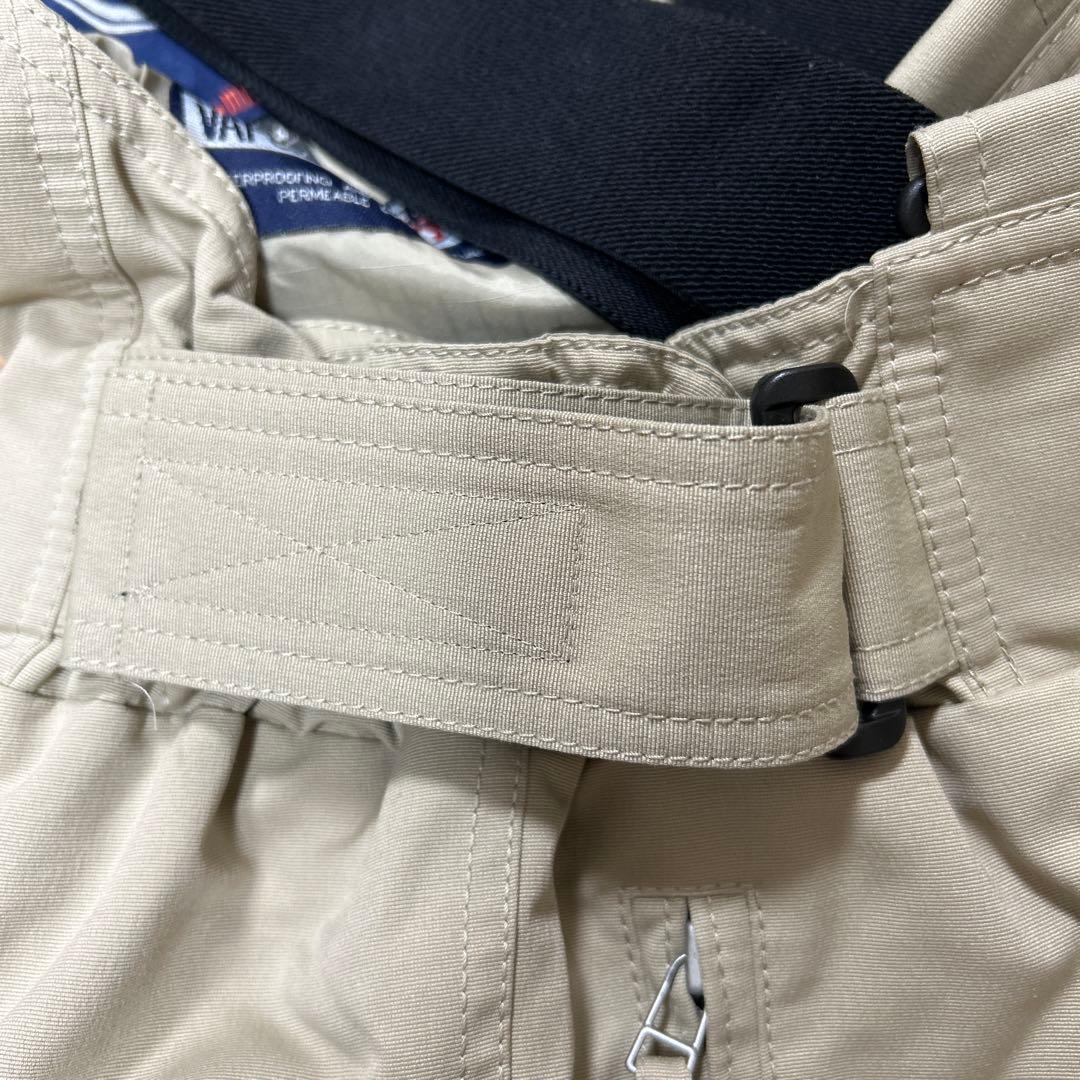 アシックス・minus twenty スノボ　スキーウェア　メンズ　ベージュ