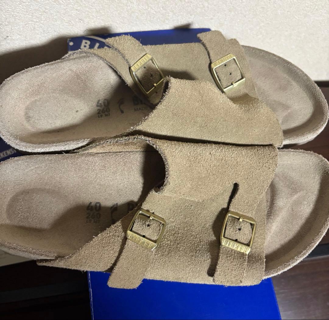 ビルケンシュトック　ビームス別注　トープ　スエード　チューリッヒ　ボストン