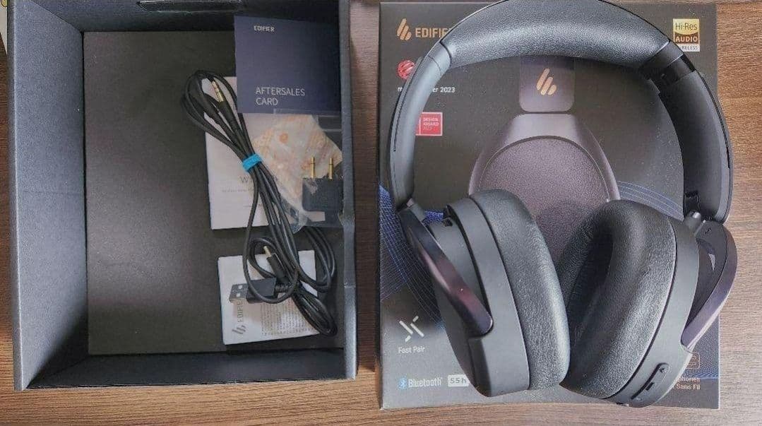 EDIFIER WH950NB ワイヤレスヘッドホン ブラック