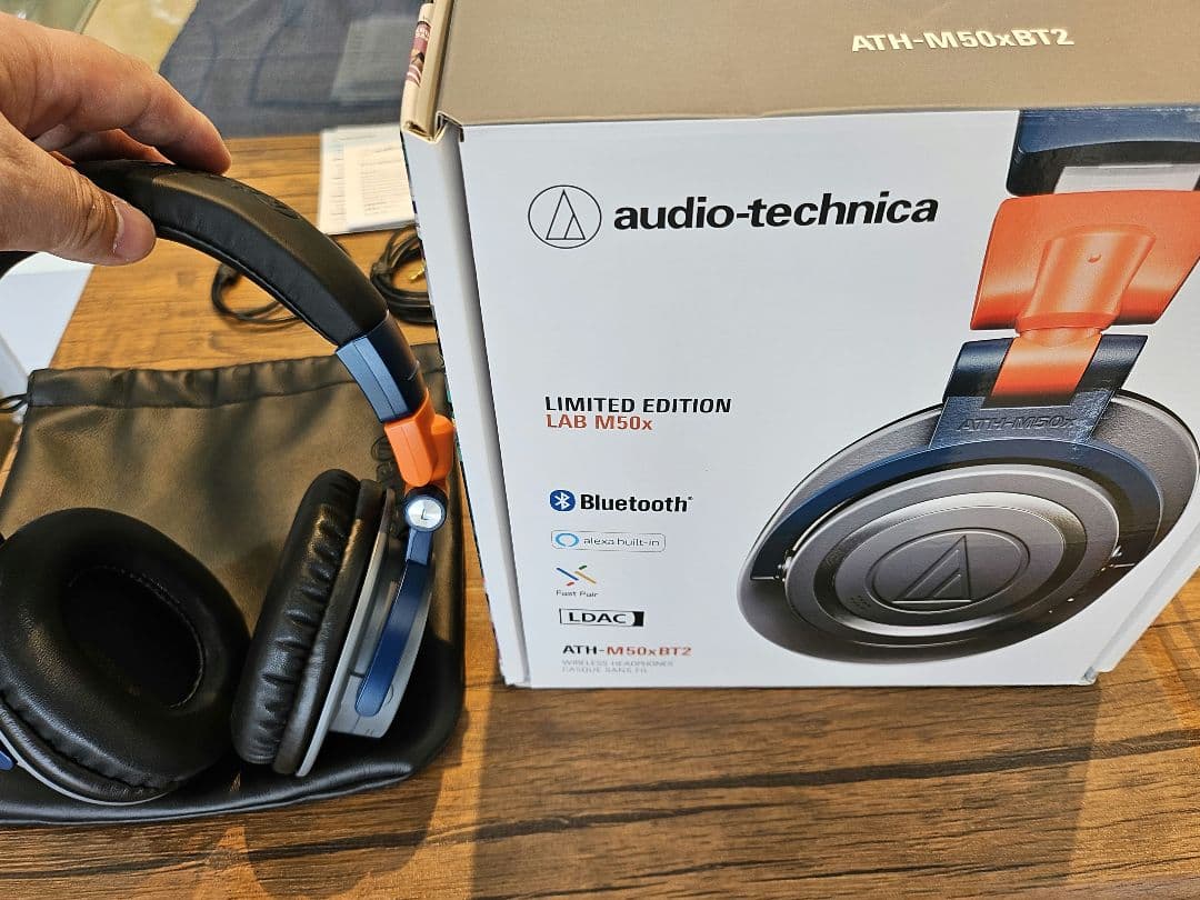 オーディオテクニカ ATH-M50xBT2 LAB ワイヤレスヘッドホン