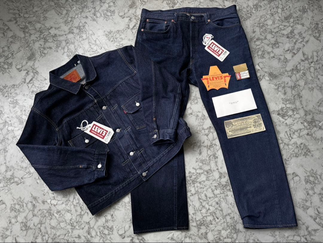 リーバイス正規品　LVCセットアップ 507XX48サイズ501XX40サイズ