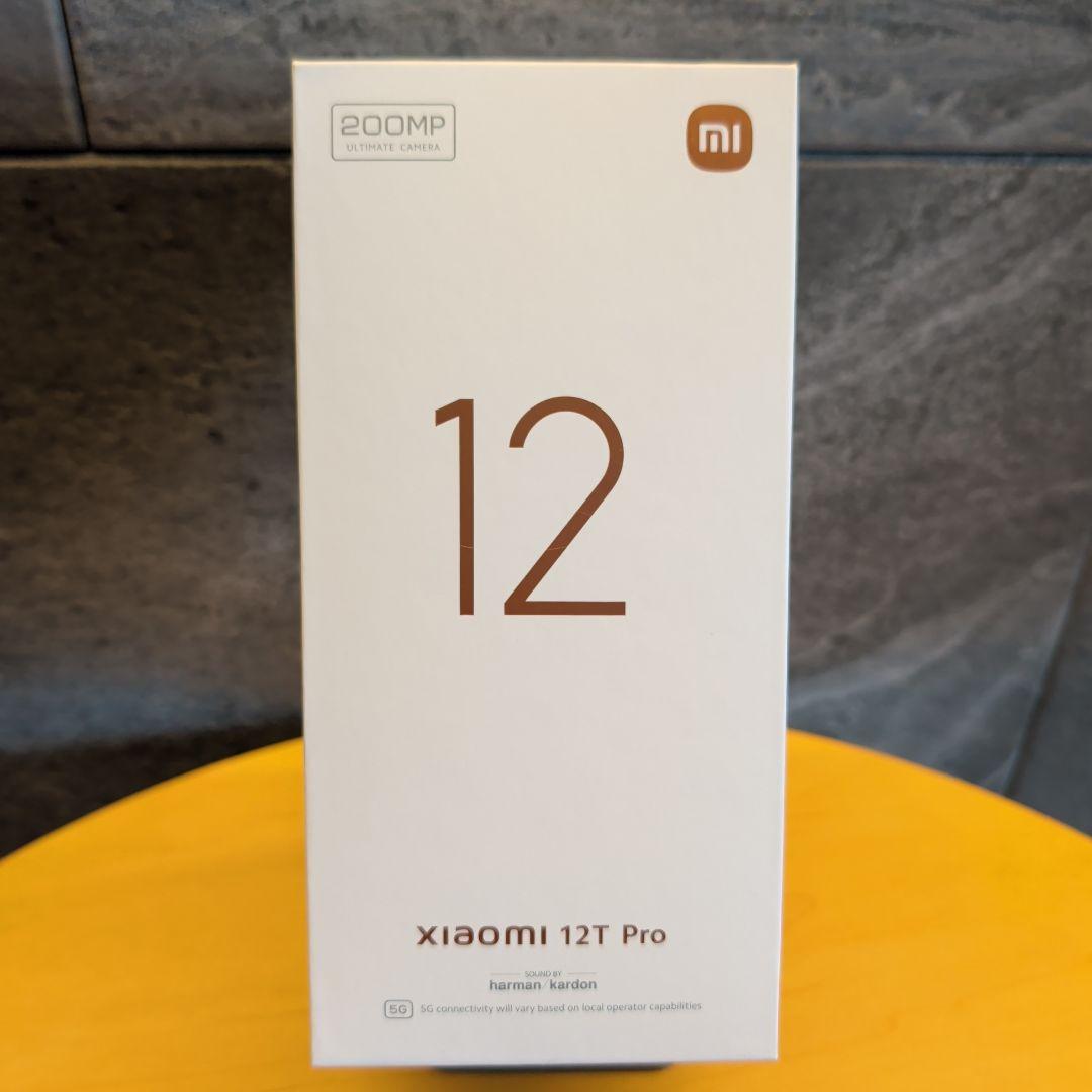 スマートフォン本体 Xiaomi 12T Pro 256 GB Softbank