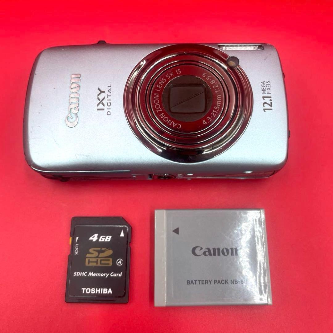 【動作確認済】Canon IXY DIGITAL 930 IS ブルー　SD付き
