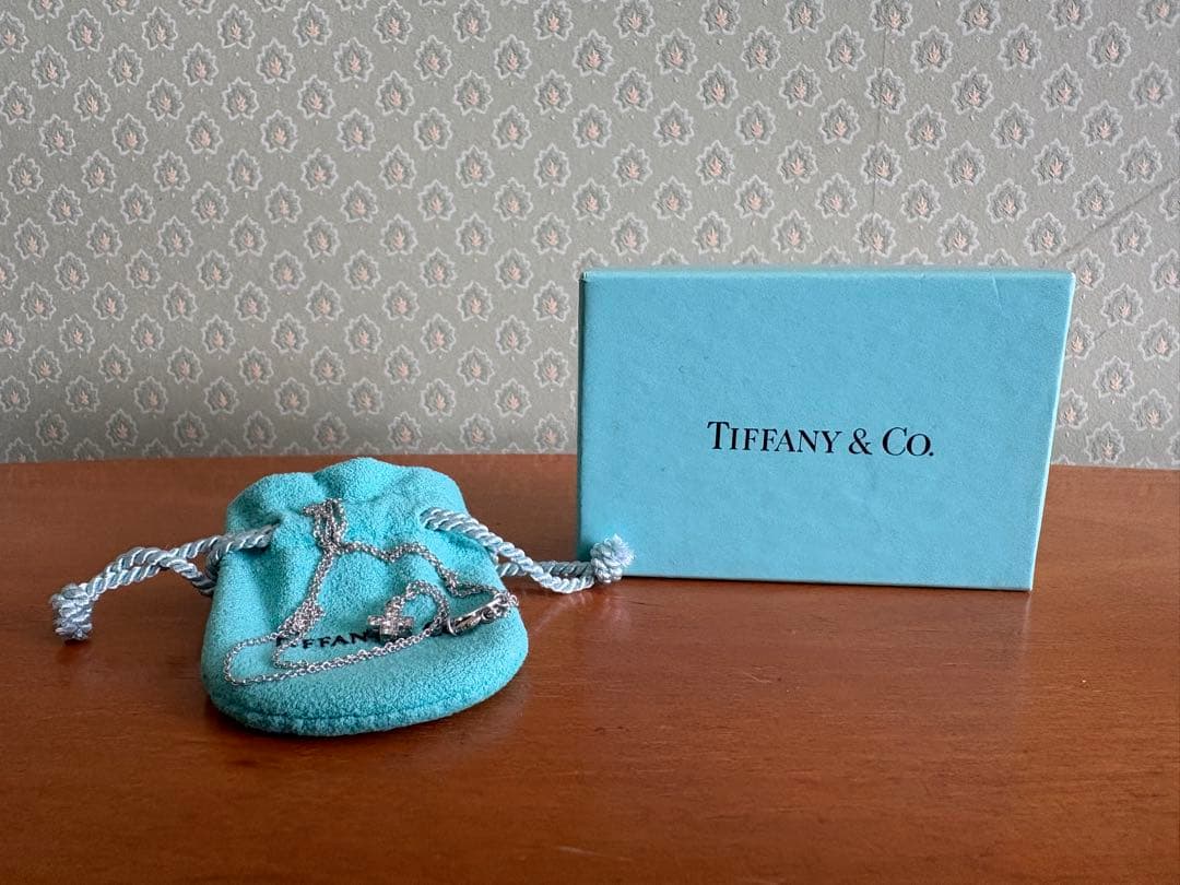 ティファニー　クルーシーフォーム ダイヤ PT950 ネックレス