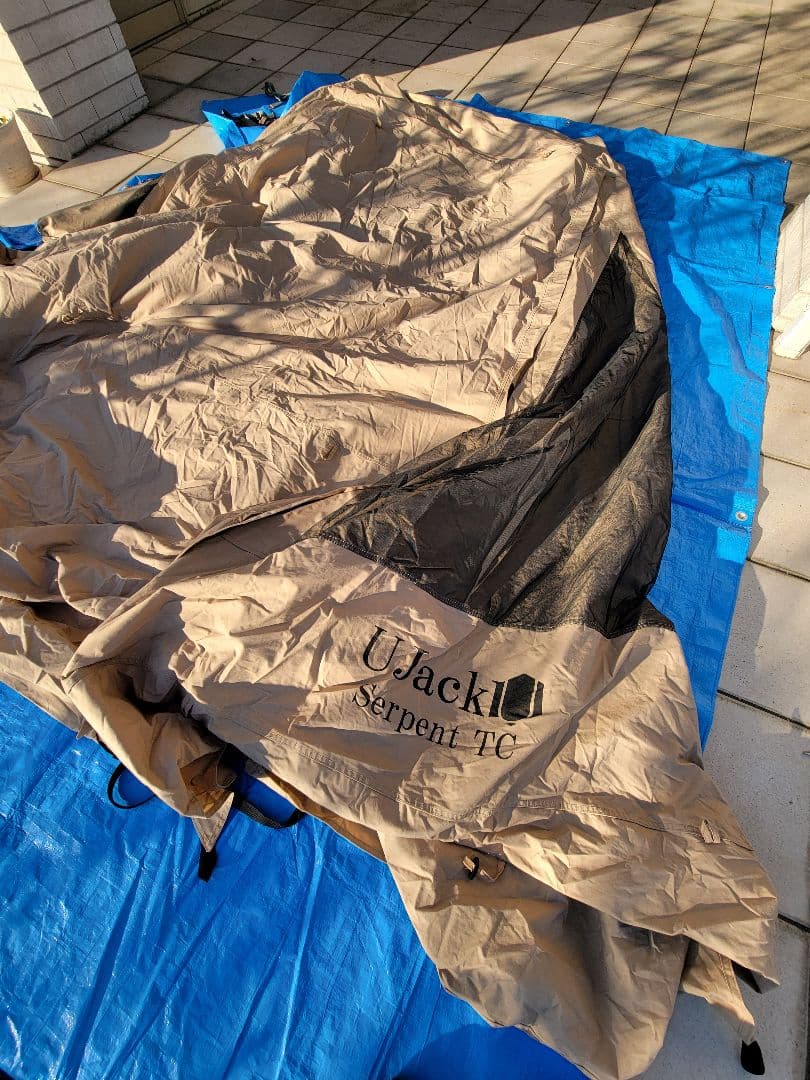 UJack サーペントTCテント【インナー、グランドシート付き】