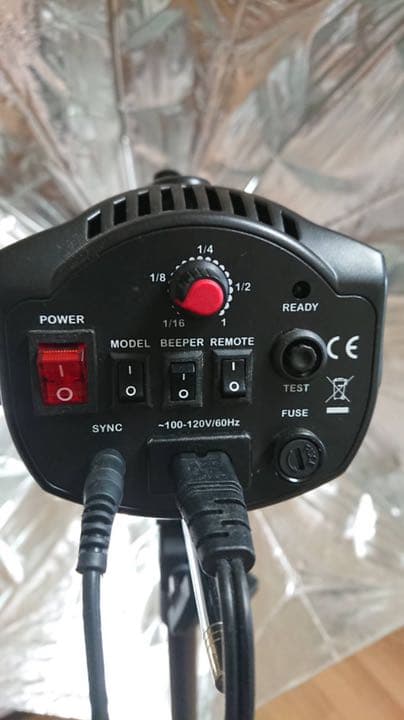 スタジオ撮影用ストロボライトセット