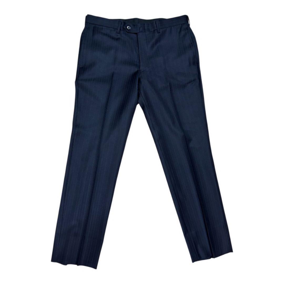 ※週末限定セール【新品同様】ゼニア　 スーツ　段返り三つボタン　サイドベンツ