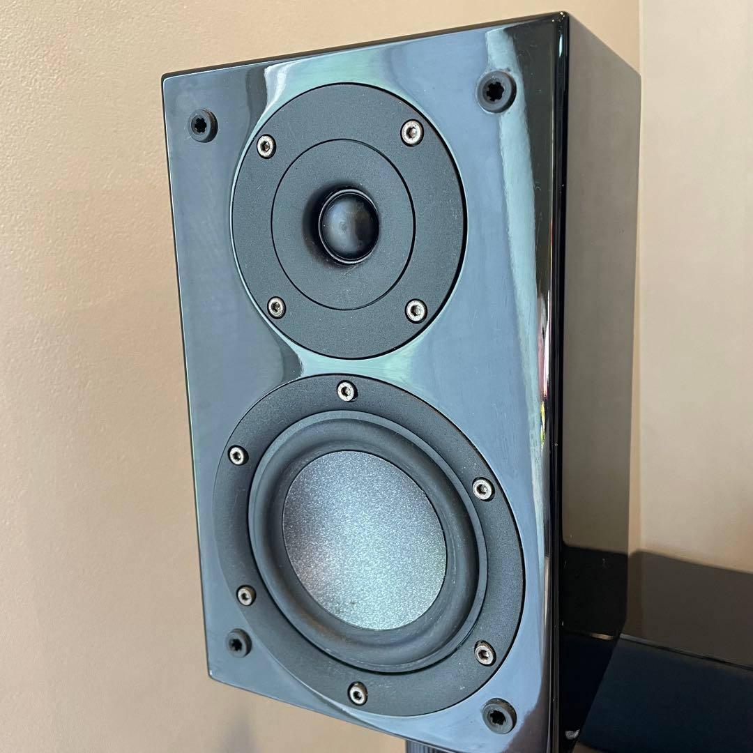 【DENON】センタースピーカー+ブックシェルフスピーカー ペア ピアノブラック