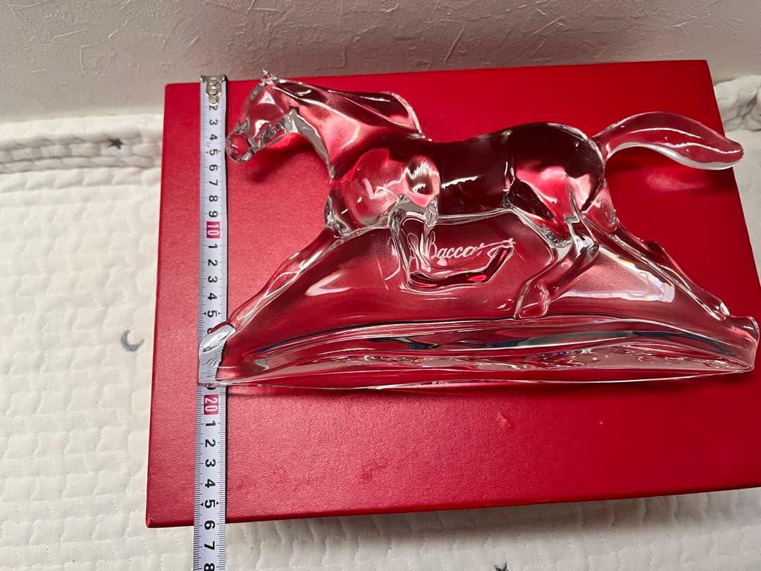 【翌日発送】極希少 特大 Baccarat バカラ ホース 約30cm 3kg