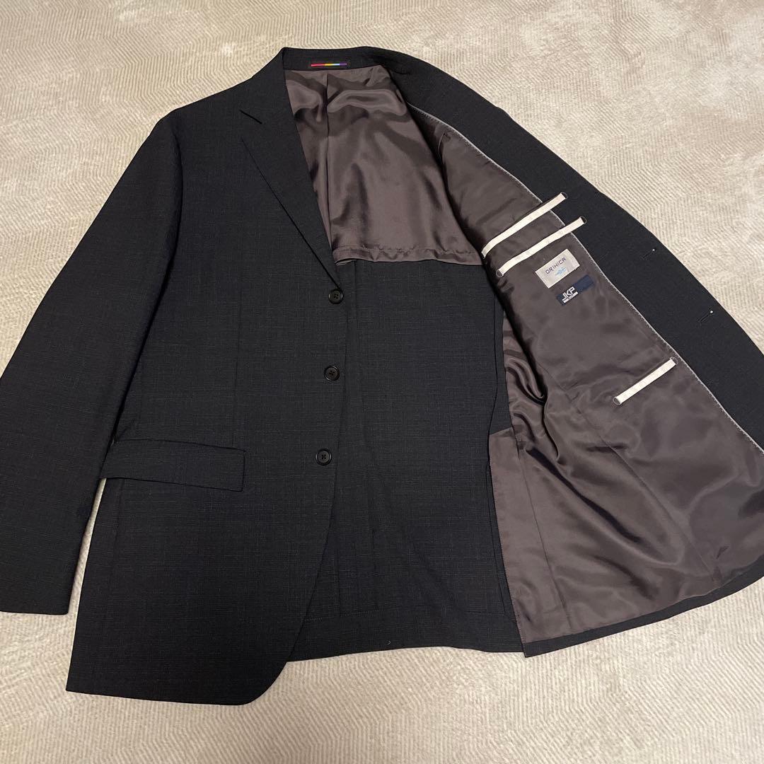 オリヒカ ORIHICA 3ピーススーツ　チャコールグレー　AB7サイズ