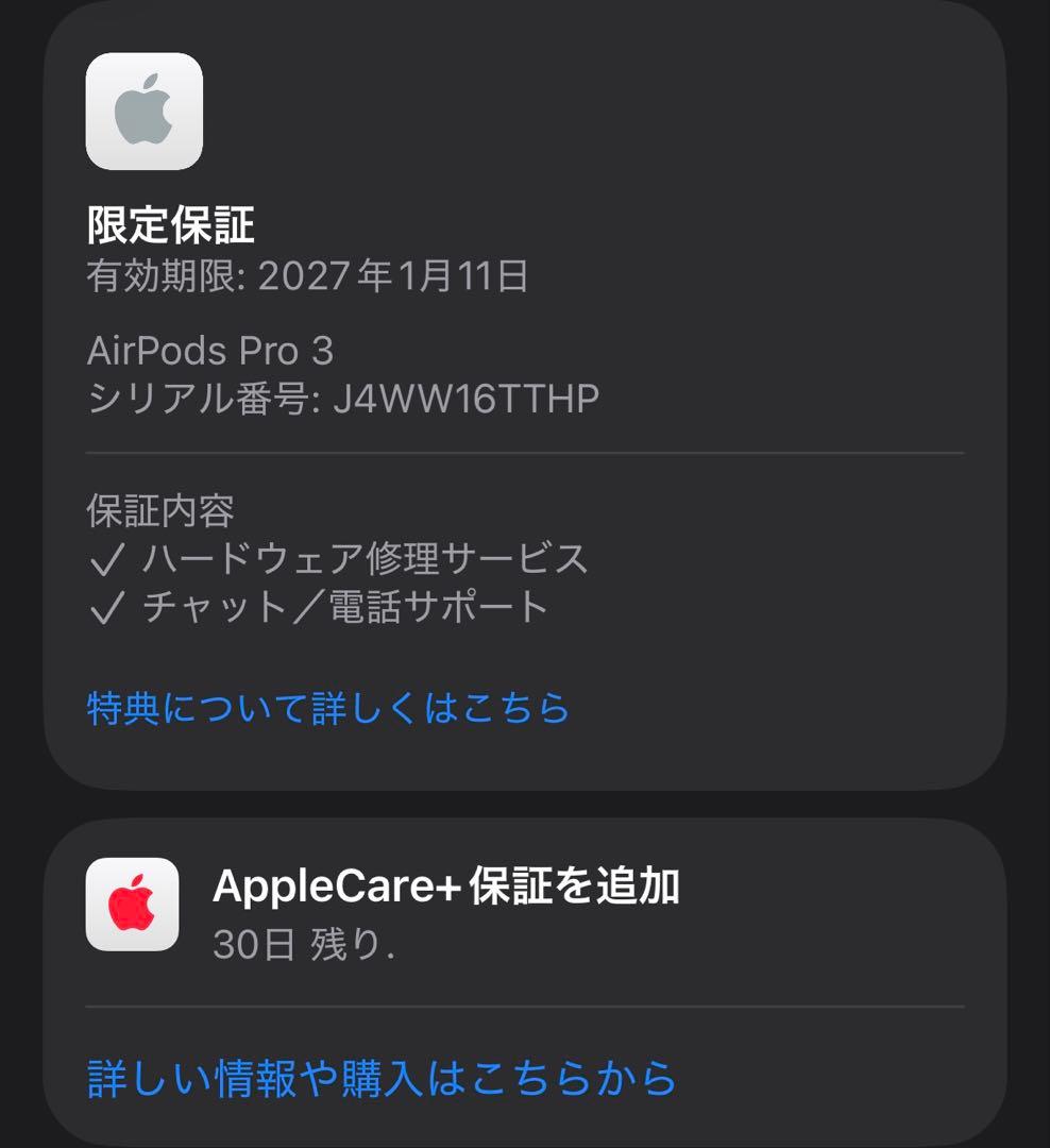 Apple AirPods Pro 第3世代 充電ケース A3122 美品