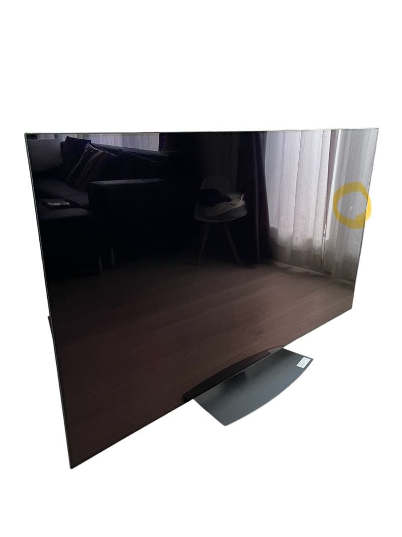 引き取り限定 SHARP 有機EL  テレビ 65インチ 画面割れ　ジャンク