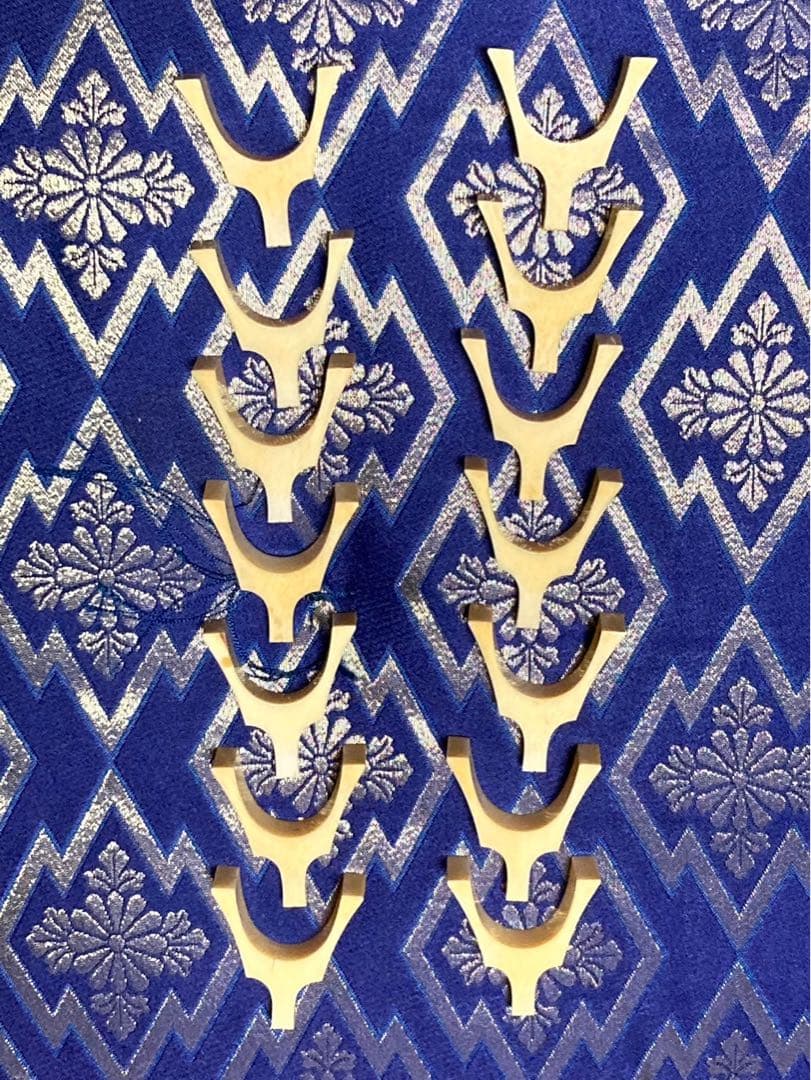 ★琴柱　14個セット　木箱入り　筝柱 琴 お琴 和楽器