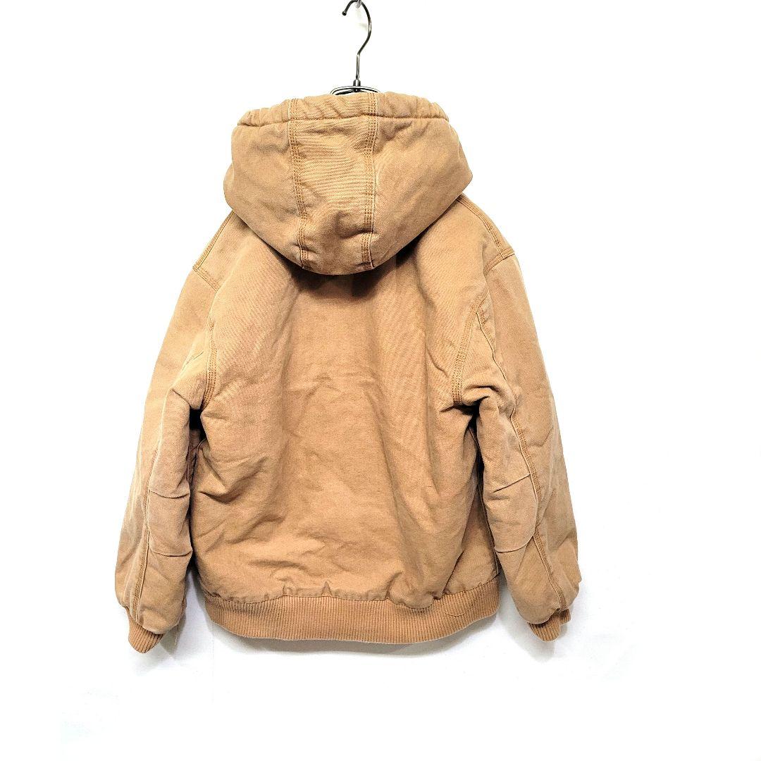 希少 Carhartt アクティブジャケット ダックパーカー kids キャメル