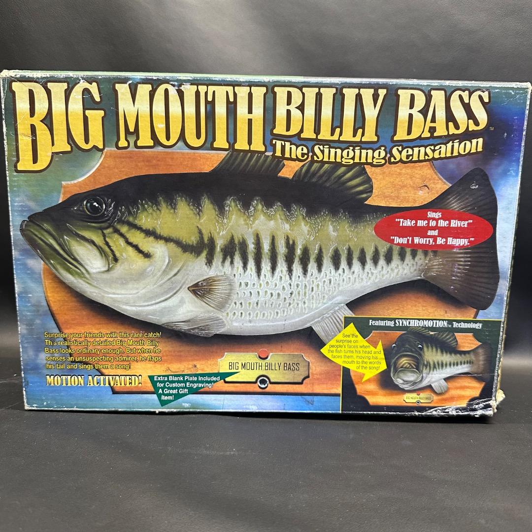 ♡Fc右1002 未使用保管品 ビッグマウスビリーバス 歌って踊る 置物