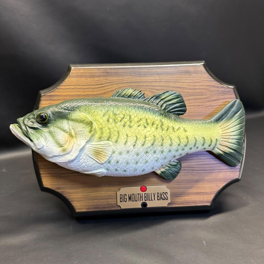 ♡Fc右1002 未使用保管品 ビッグマウスビリーバス 歌って踊る 置物