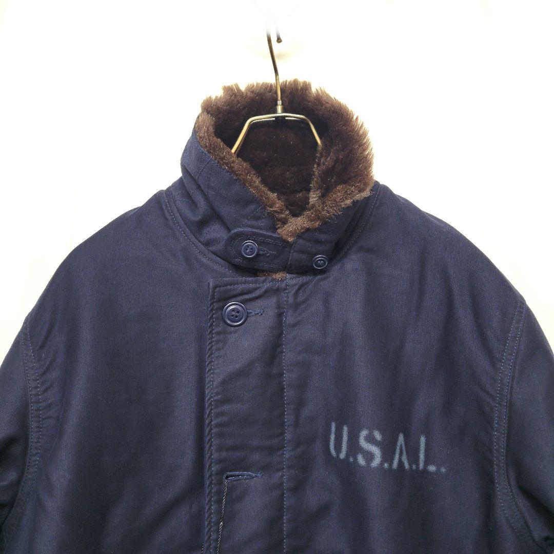 ALPHA INDUSTRIES N-1 アルファ デッキジャケット ステンシル