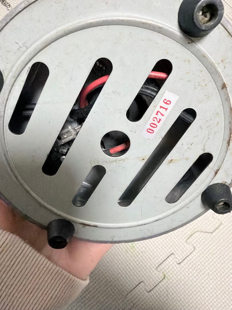 業務用 電動粉砕機 グラインダー 二枚刃 ステンレス 実働 LONG TSONG