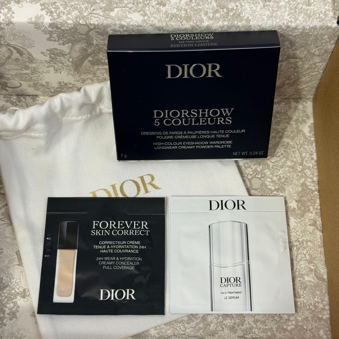 Diorショウサンククルールアイシャドウパレット2025ホリデー新品未開封イエベ