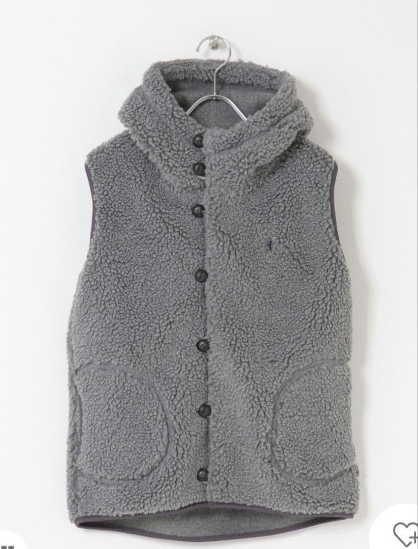 美品 GYMPHLEX BOA HOODED VESTアーバンリサーチドアーズ