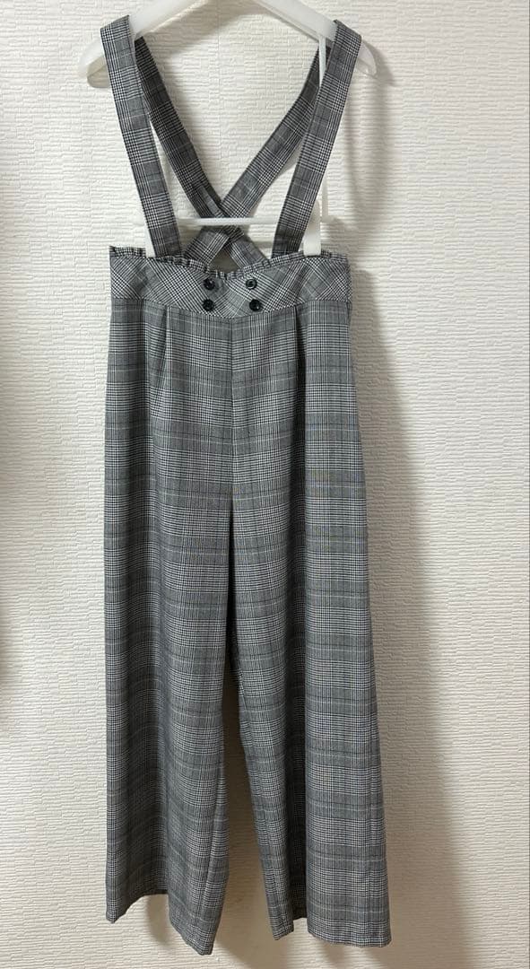 卒業式　BEAMS DESIGN 女の子スーツ　サロペットワイドパンツ