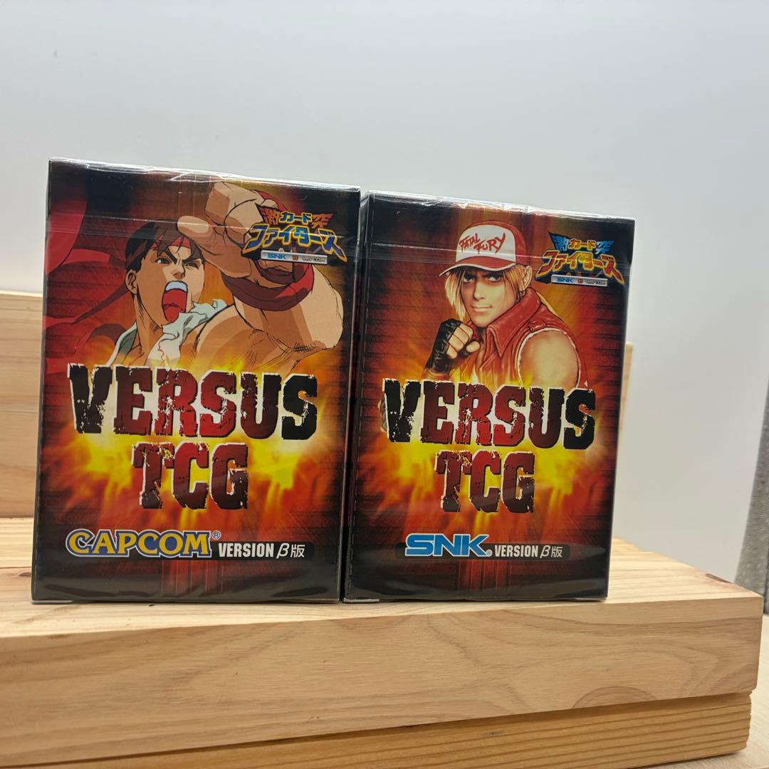 VERSUS TCG CAPCOM VS SNK β版 BOX カプコン SNK