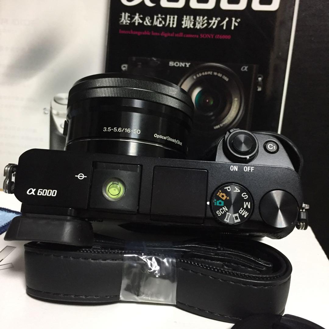 すぐ使える★付属品多数★Wi-Fi★高画質★SONY★α6000★カバー付き
