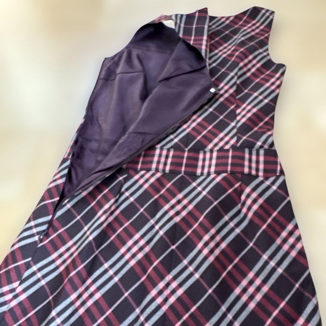 バーバリーブルーレーベル　ノースリーブ ワンピース 38