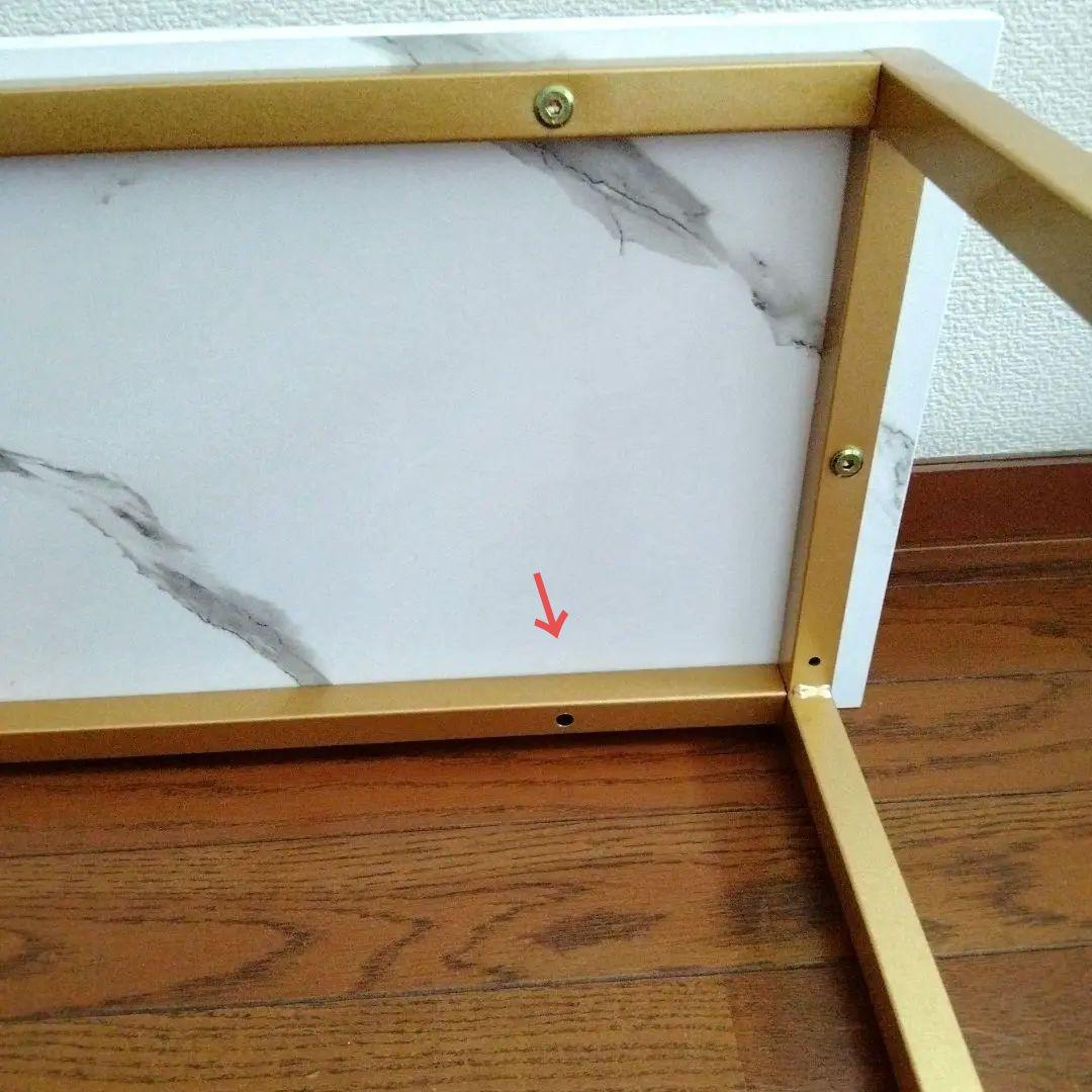 コンソールテーブル　カウンター　サイドスリム　玄関　リビング大理石調