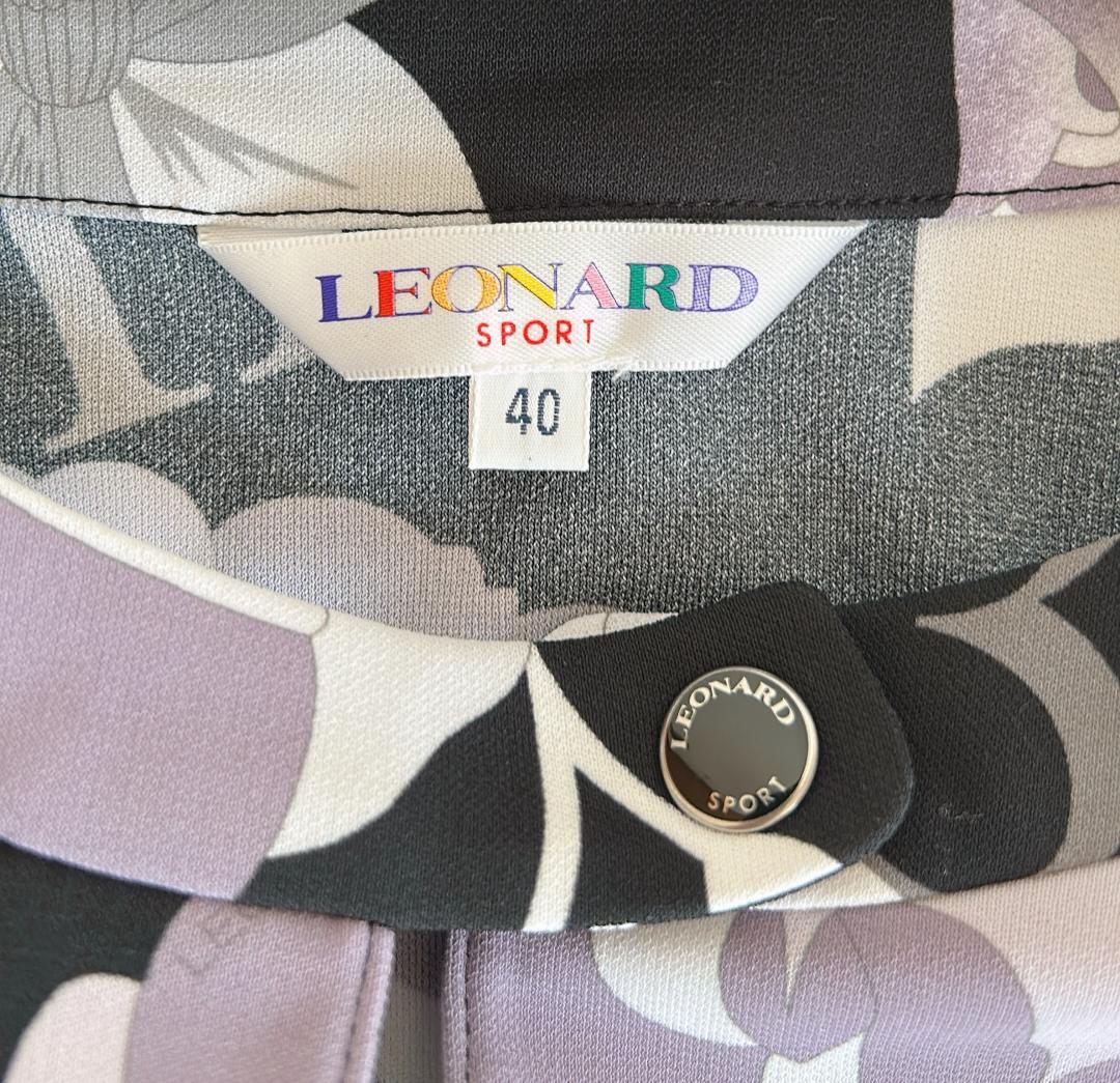 ⭐︎LEONARD SPORT⭐︎ 花柄 長袖チュニック 40