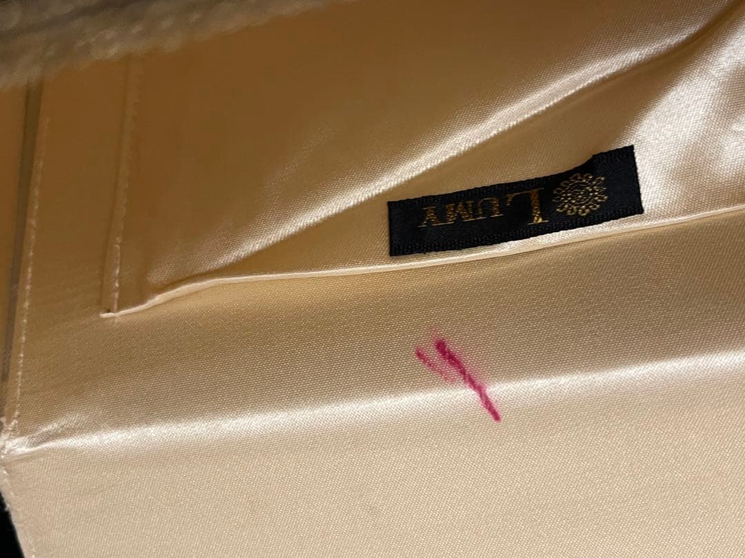 LUMI ビーズ刺繍 ゴールド パーティーバッグ