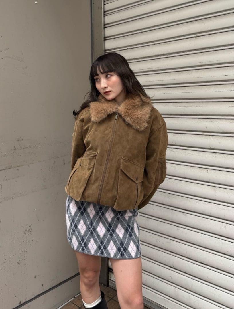 sly ウォッシュド パッファー ブルゾン