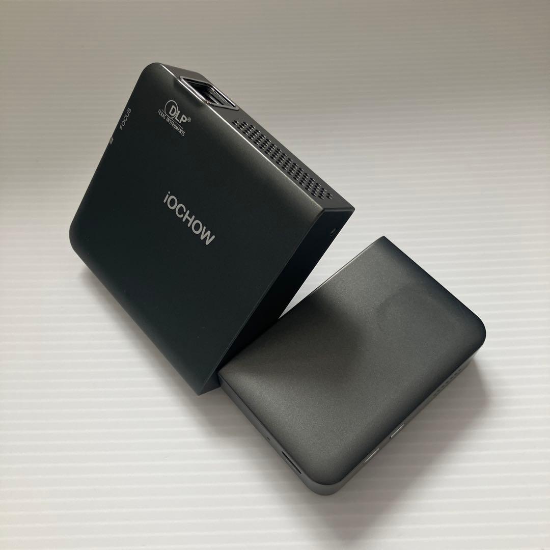 iOCHOW IO2 ミニモバイルプロジェクター 天井投影 HDMI対応