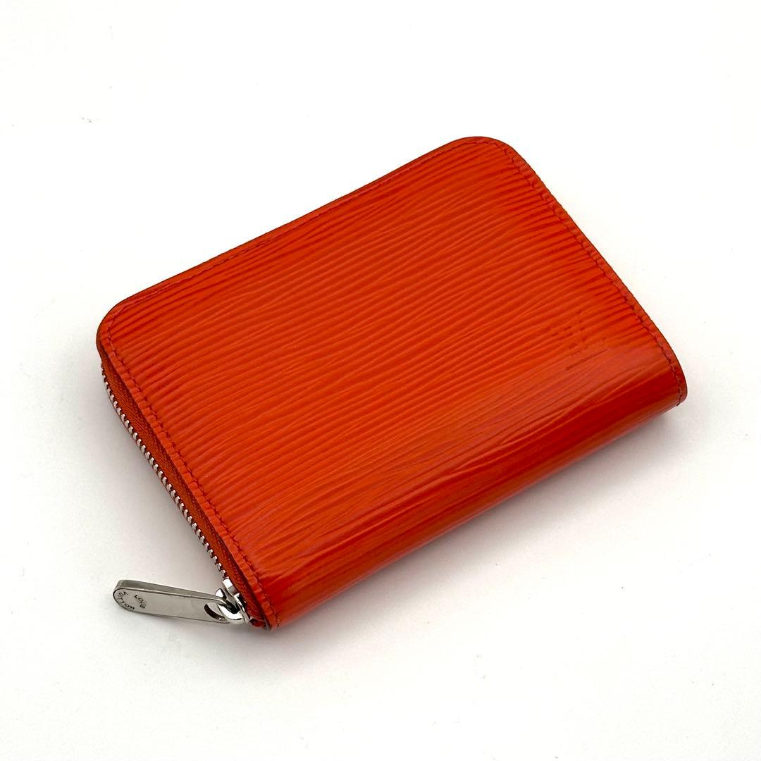 【極美品】ルイヴィトン エピ ジッピーパース 小銭入れ ピモン オレンジ