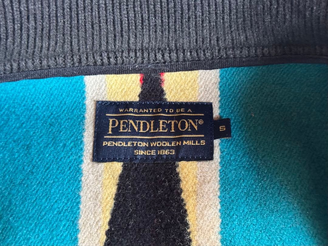ペンドルトン スタジャン S ウール ブラック 日本製