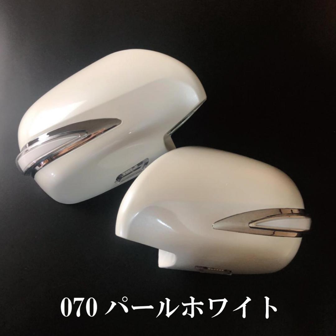 トヨタ ハイエース サイドミラーカバー ドアミラーカバー 電動格納車用 070