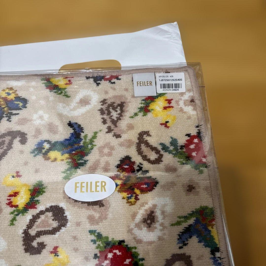 【FEILER】　ティッシュケース＆ハンカチ