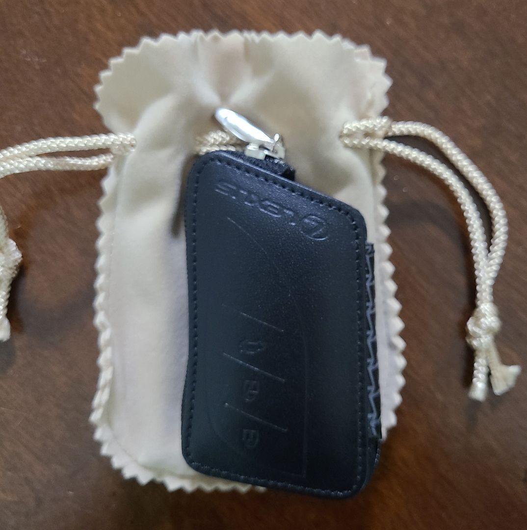 Lexus キーケース ブラック　レクサス　スピンドルパターンII Lタイプ