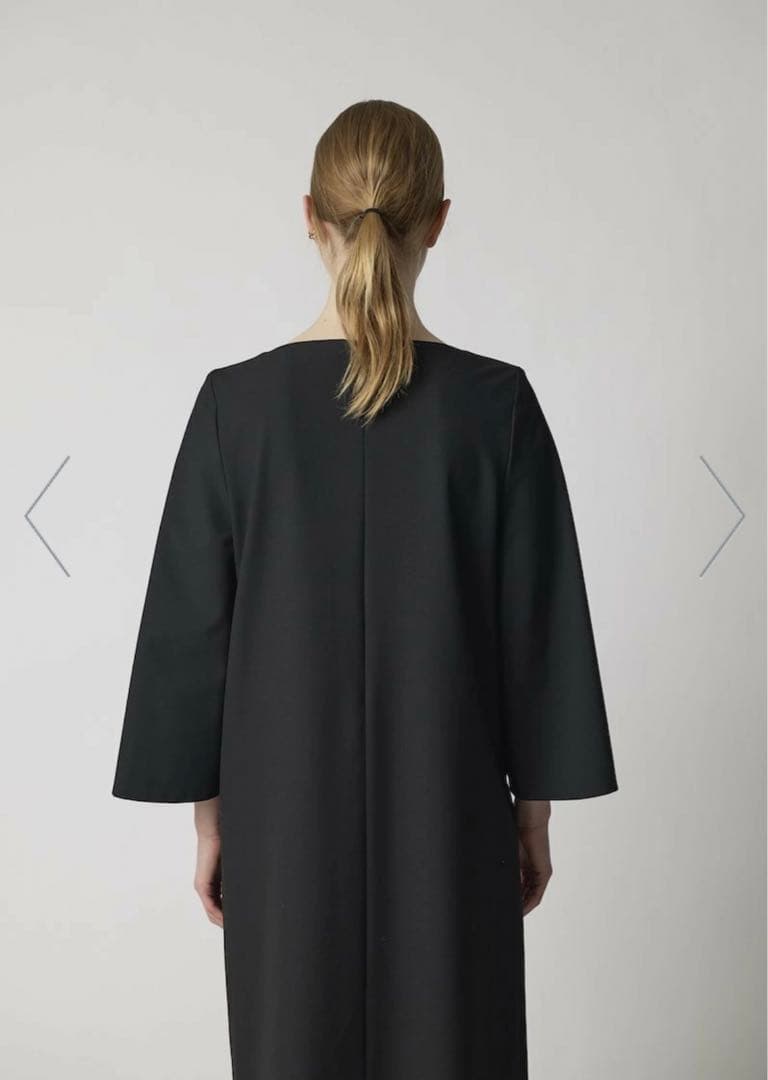 CINOH 黒 長袖 ミニワンピース サイズ38