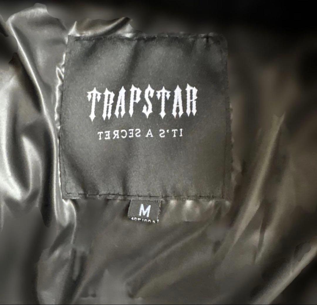 TRAPSTAR ブラックダウンジャケット