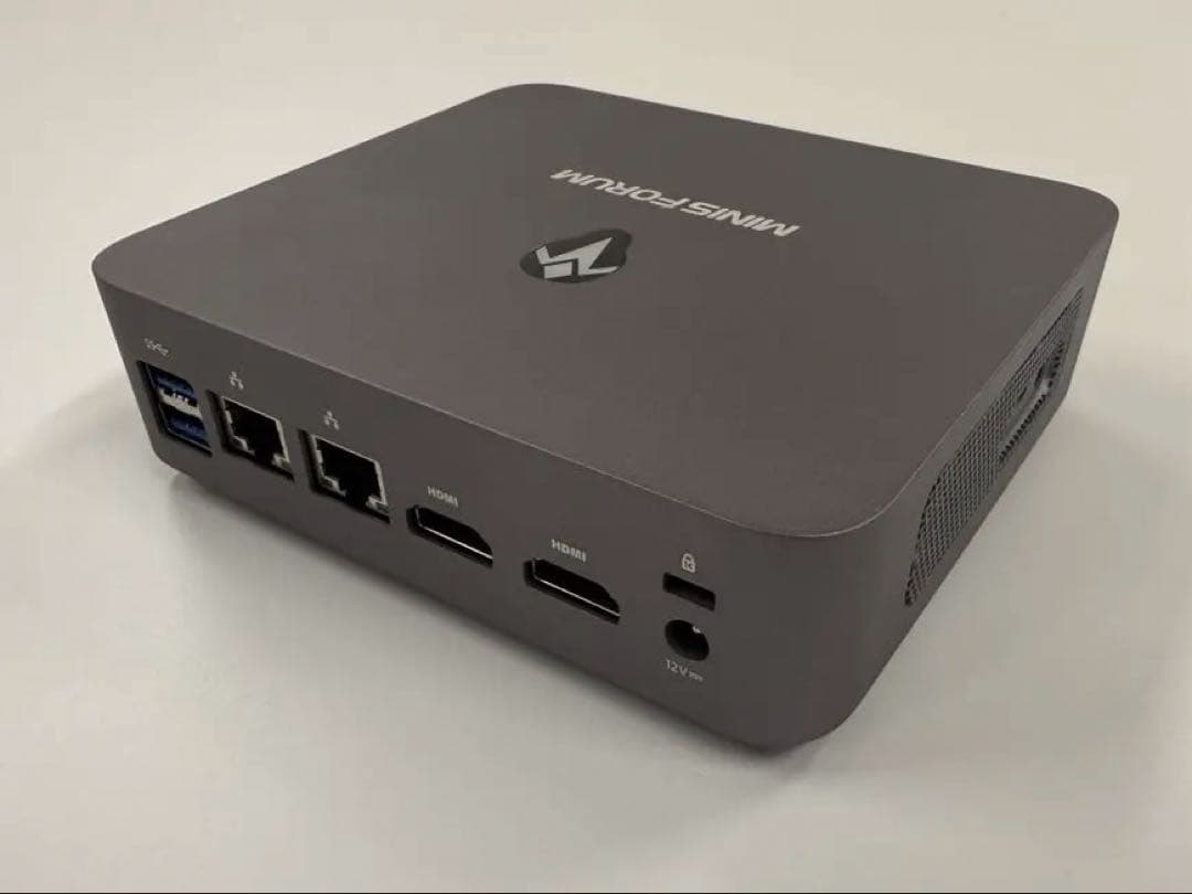 MINISFORUM UN305ミニPC USB-C HDMI付き