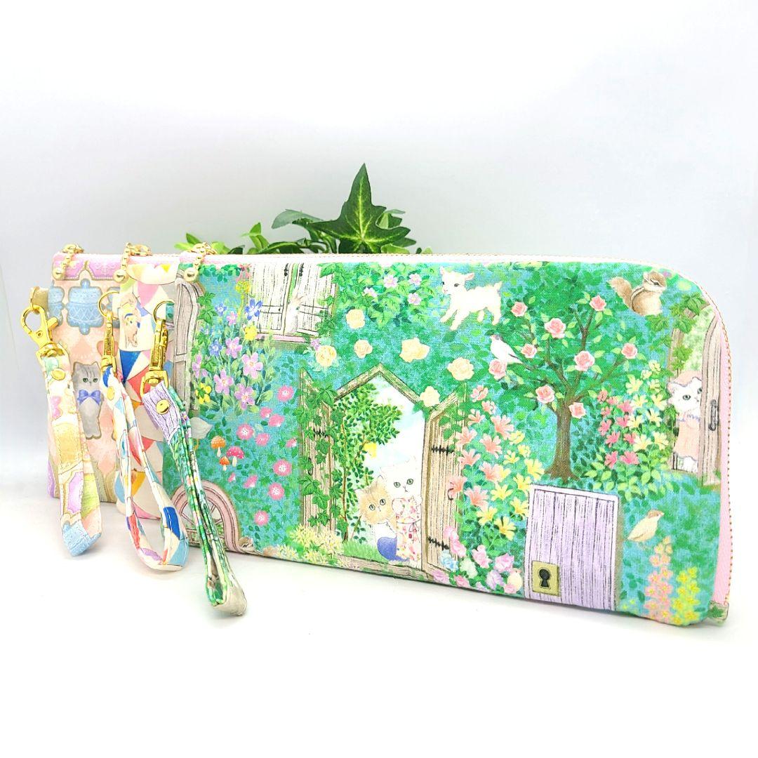 ⌘ Porte-Bonheur ⌘◎Handmade L字型ポーチ❣️◎