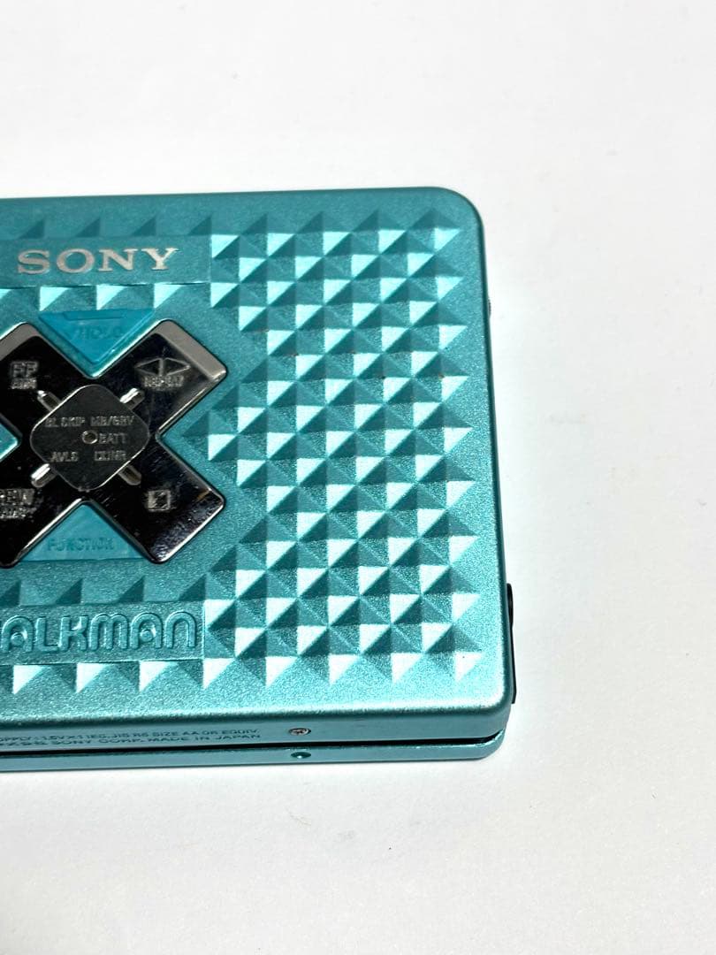 SONY カセットウォークマン WM-EX655 整備品 本体のみ ブルー