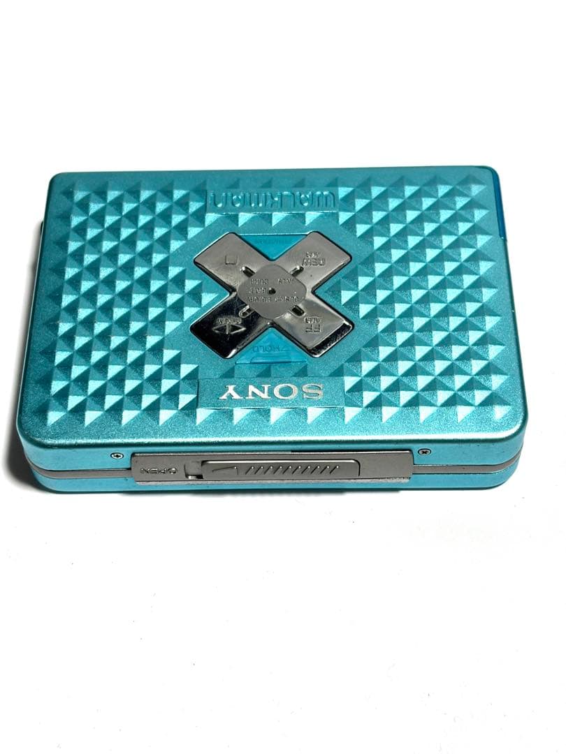 SONY カセットウォークマン WM-EX655 整備品 本体のみ ブルー