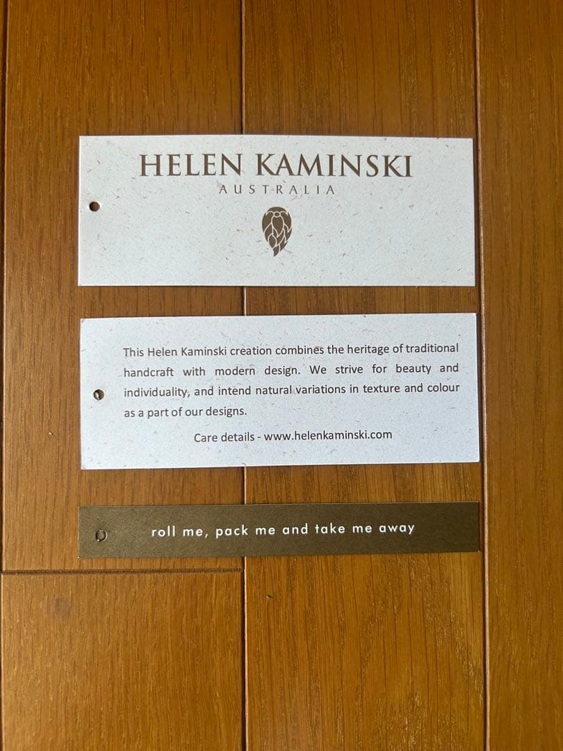 【ヘレンカミンスキー】麦わら帽子　プロバンス10 ヌガー 美品⭐︎