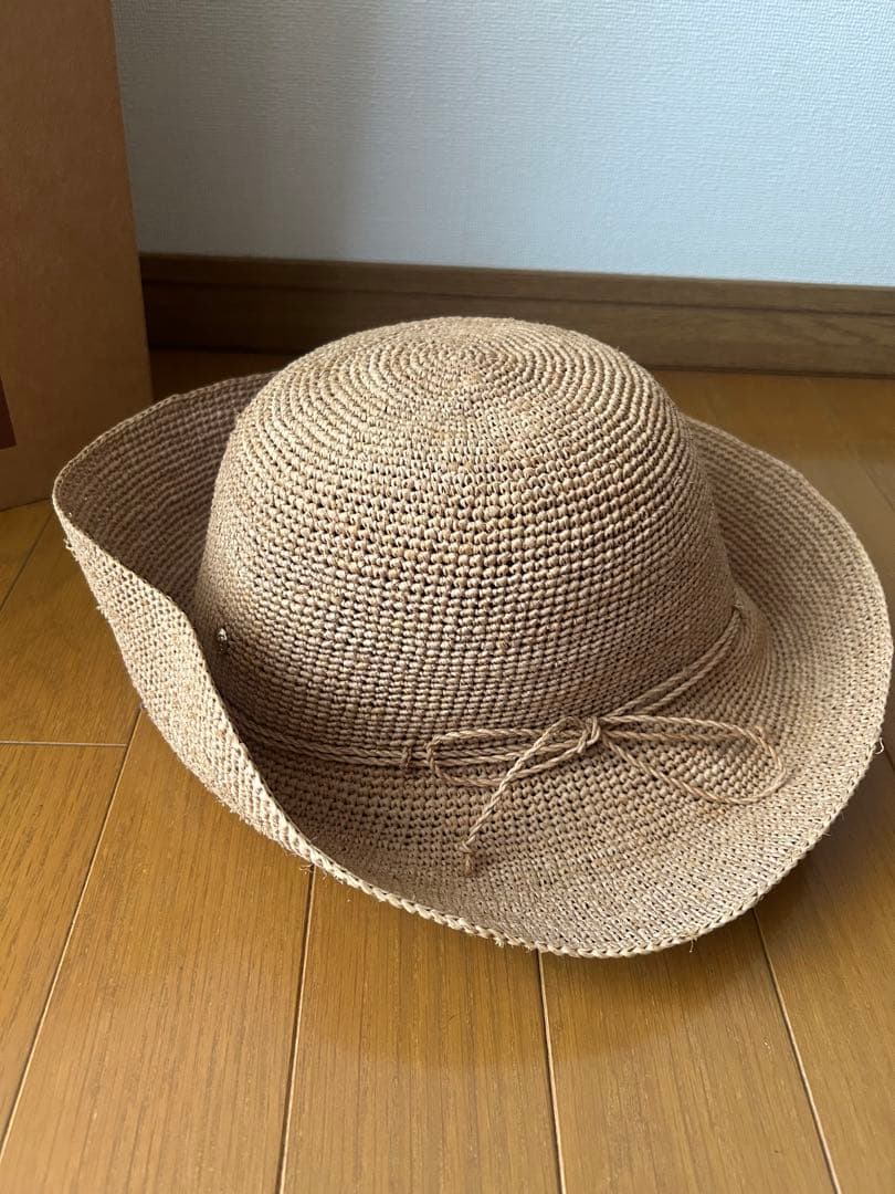 【ヘレンカミンスキー】麦わら帽子　プロバンス10 ヌガー 美品⭐︎