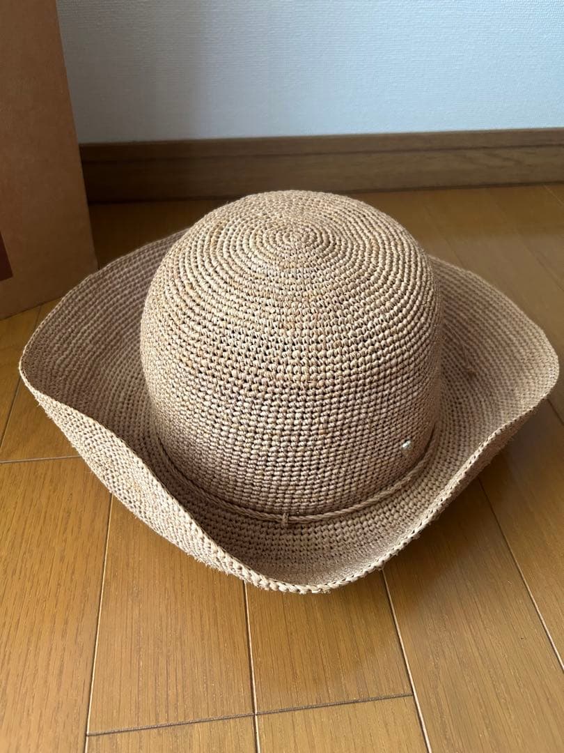 【ヘレンカミンスキー】麦わら帽子　プロバンス10 ヌガー 美品⭐︎