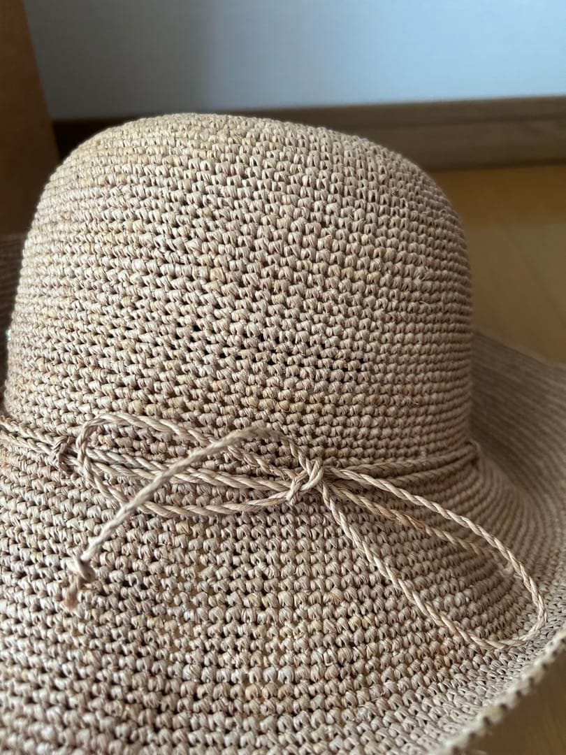 【ヘレンカミンスキー】麦わら帽子　プロバンス10 ヌガー 美品⭐︎